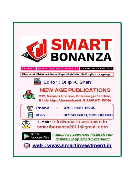 Title details for Smart Bonanza Financial Weekly English by New Age Publications Pvt. Limited - Available